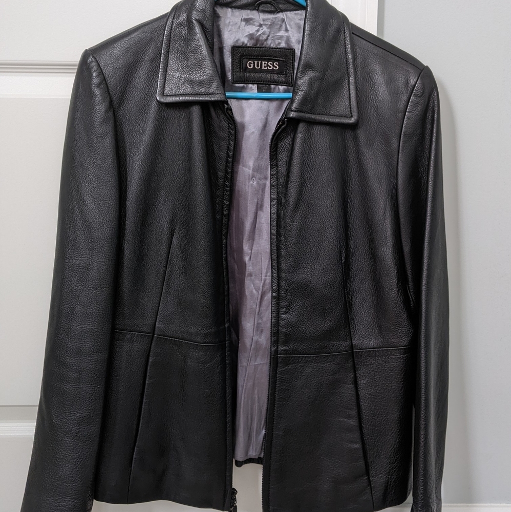 Vintage GUESS Genuine Leather Jacket